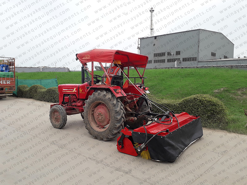 tractor mounted road sweeper